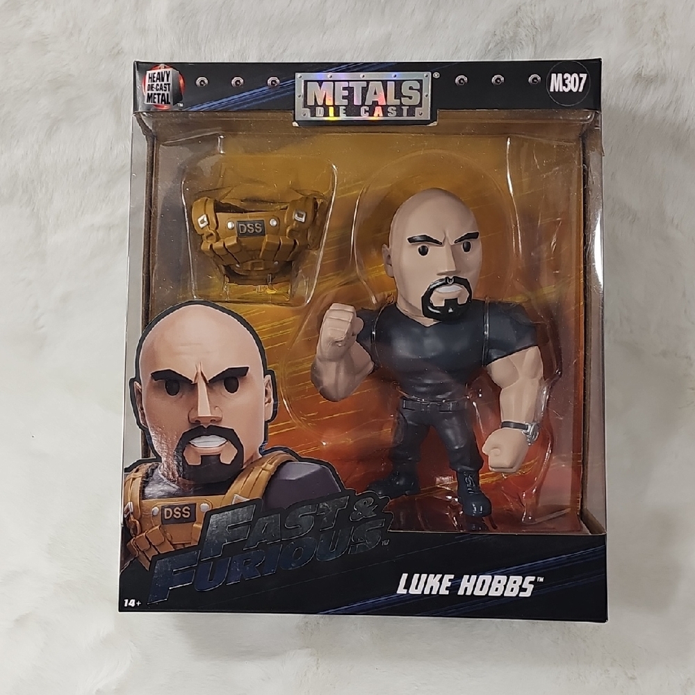 Jada 6" Metals Fast & Furious Luke Hobbs M307 Diecast Action Figure 97997